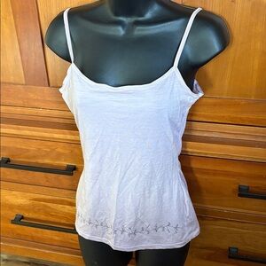 Icebreaker Base Layer cami tank with pine detail